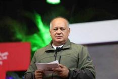 El dirigente chavista Diosdado Cabello. El dirigente chavista Diosdado Cabello.