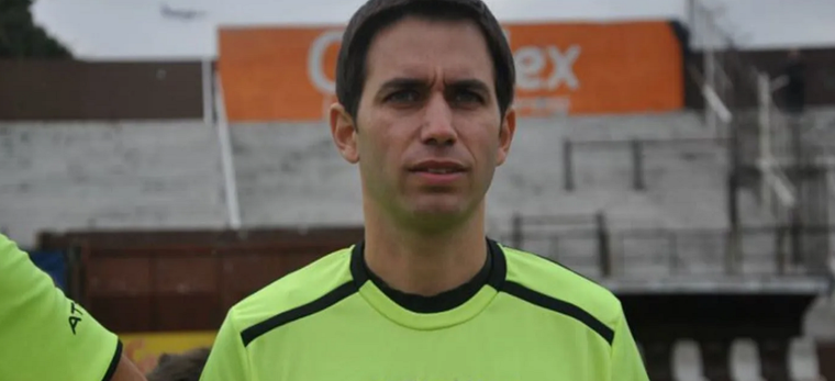 Ex árbitro Martín Bustos Foto: Télam