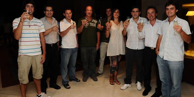 Los deportistas mendocinos que recibieron una distinción de MDZ. Foto: Alf Ponce/MDZ