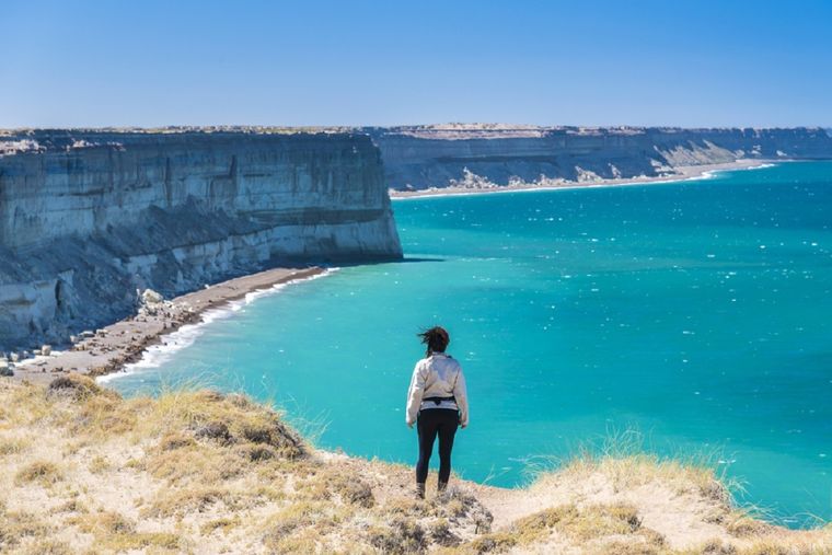 Destacaron a la Argentina como mejor lugar para el avistaje de ballenas. Puerto Pirámides, Península de Valdés. Foto: shutterstock