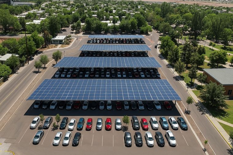 El Parque Solar Municipal de Luján es uno de los ejemplos de proyectos similares que funcionan en la provincia. El Parque Solar Municipal de Luján es uno de los ejemplos de proyectos similares que funcionan en la provincia.