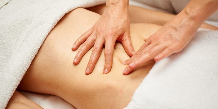 El drenaje trabaja sobre la retención de líquidos.