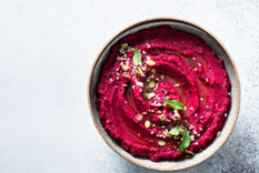 Hummus de remolacha Foto: Shutterstock
