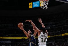 El cordobés aprovechó sus minutos en cancha en el triunfo de los Nuggets. Foto: @TeamFacu7