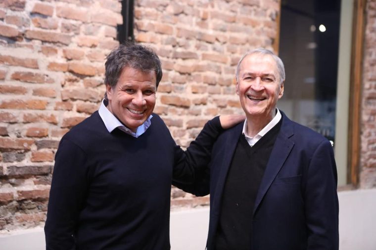Schiaretti y Manes en La Plata: Basta de extremos, es hora del país normal