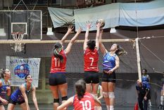 voley: circulo policial y tunuyan ganaron la primera final