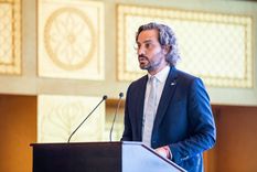 Santiago Cafiero utilizó un duro término en inglés para denigrar a Jorge Lanata. Foto: Twitter (@SantiagoCafiero)