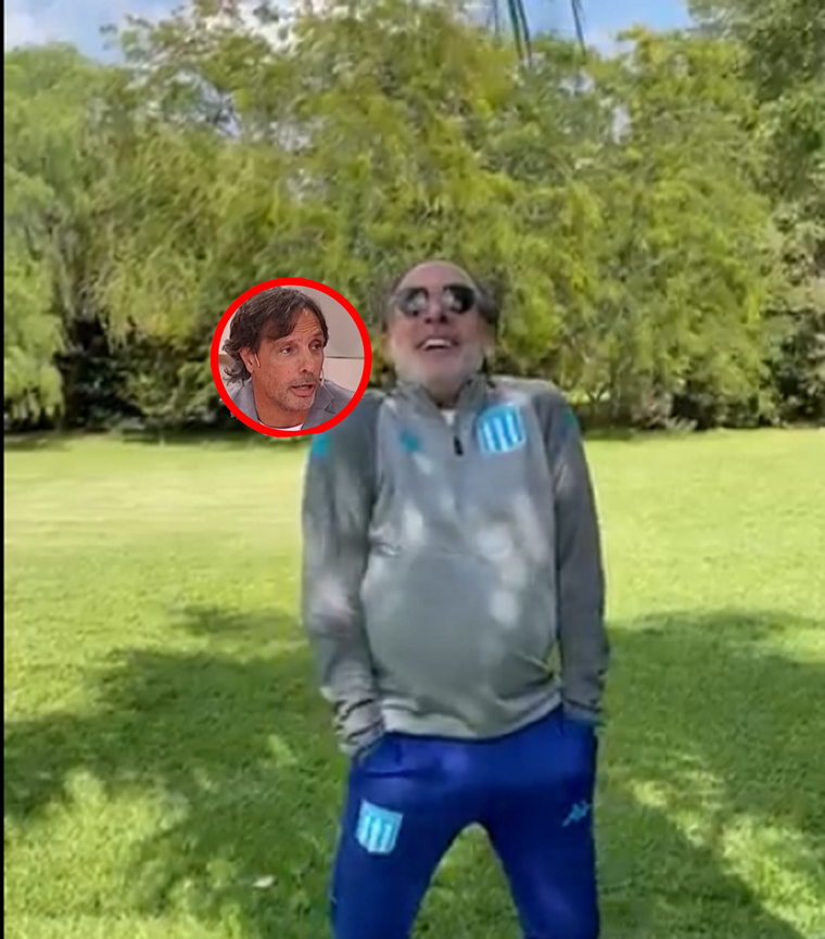 Francella le respondió a Gustavo López y lo mandó al frente diciendo de qué equipo sería hincha el periodista.