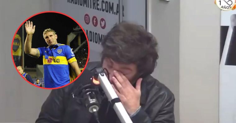 Milei recordó el retiro de Palermo y se emocionó.