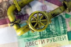 El gas ruso sigue dando mucho dinero al país. Foto: Reuters El gas ruso sigue dando mucho dinero al país. Foto: Reuters