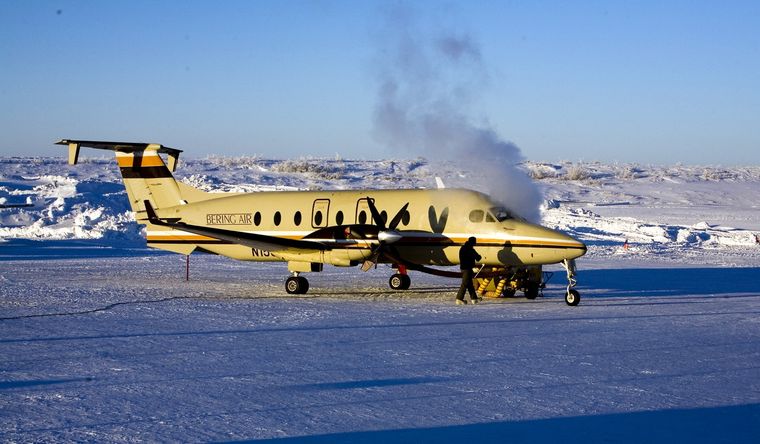 Un avión de Bering Air, en Alaska. Foto: Wikipedia.