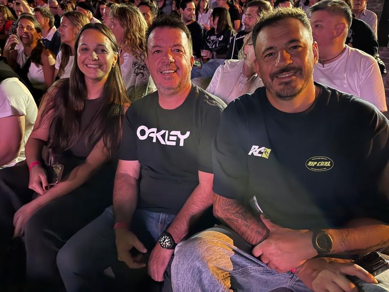 Sofía Gioia, Claudio Gimenez y Eduardo Galdeano. Sofía Gioia, Claudio Gimenez y Eduardo Galdeano.