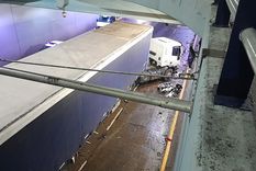 Hay tres heridos, de los cuales dos son de gravedad Foto: Télam