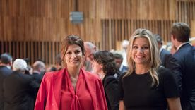 Juliana Awada y Máxima de los Países Bajos Foto: Casa Rosada