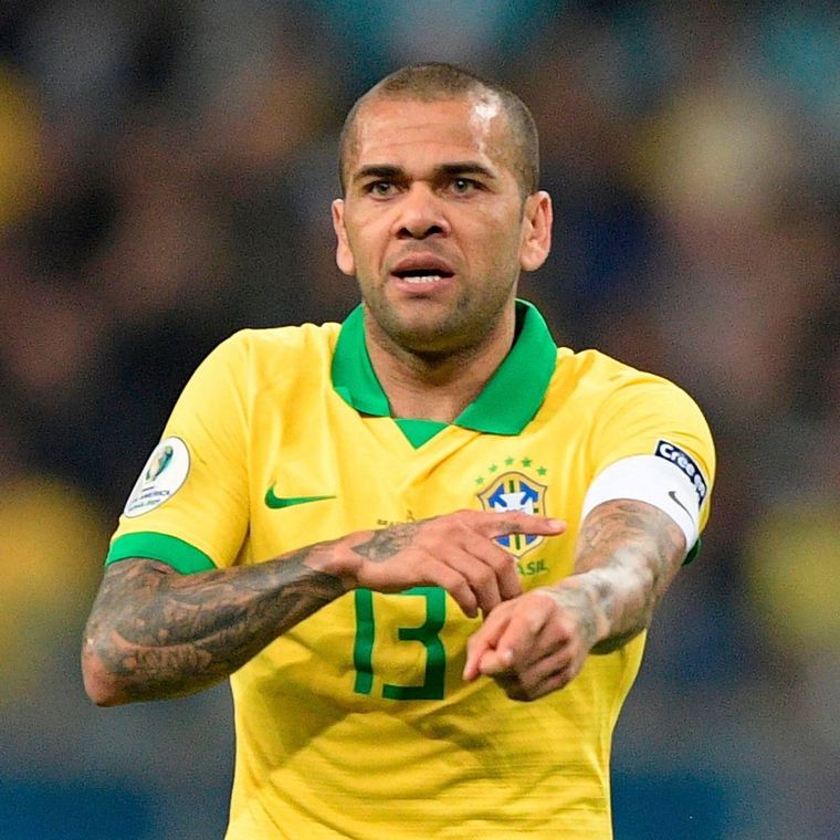 Dani Alves, referente de la Selección de Brasil. Foto: @CBF_Futebol
