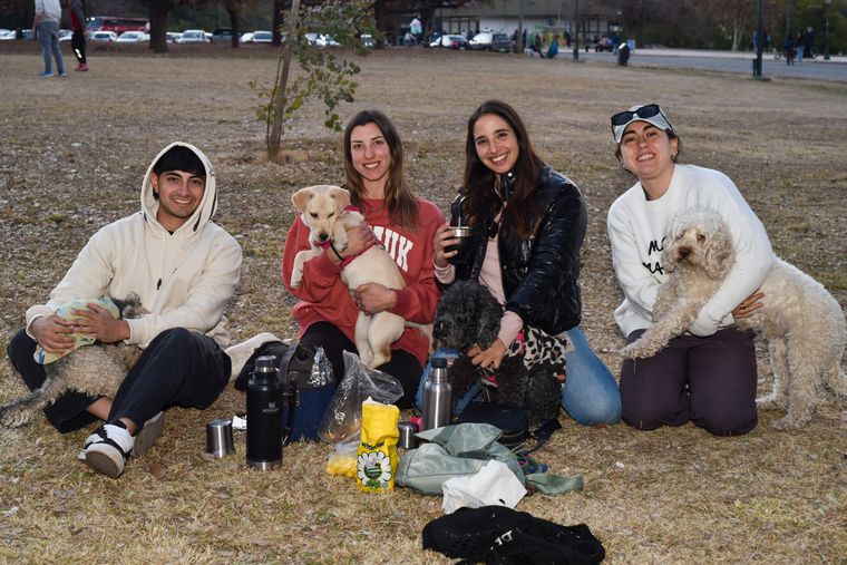 Federico Gotelli, Lucia Delavanso, Gina Becerra y Camila Such. Federico Gotelli, Lucia Delavanso, Gina Becerra y Camila Such.