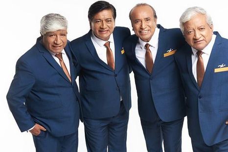 Los músicos del grupo Agua Marina, en una imagen promocional.