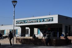 La menor está en el Hospital Notti. Foto: ALF PONCE MERCADO / MDZ