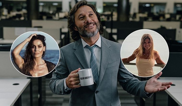 Diego Torres está de vacaciones con su ex esposa Débora Bello.