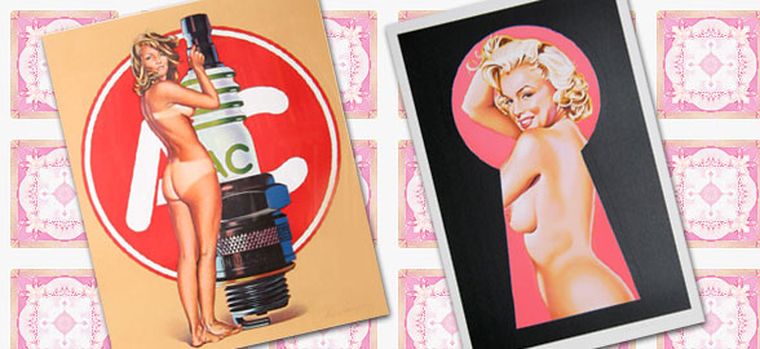 La sensual obra de Mel Ramos. Foto: web