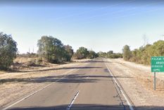 La zona del accidente La zona del accidente
