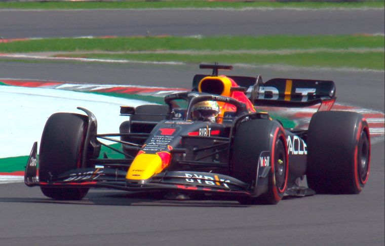 Max Verstappen El campeón del mundo largará primero en el GP de México. Foto: Formula 1