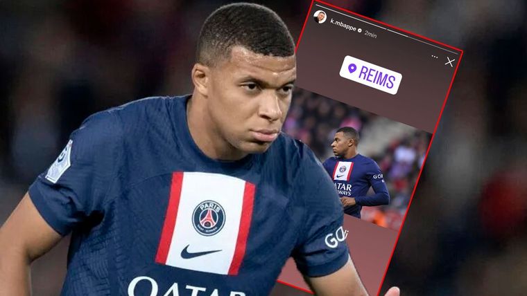 Mbappé dejó un mensaje picante en Instagram tras el empate del PSG.