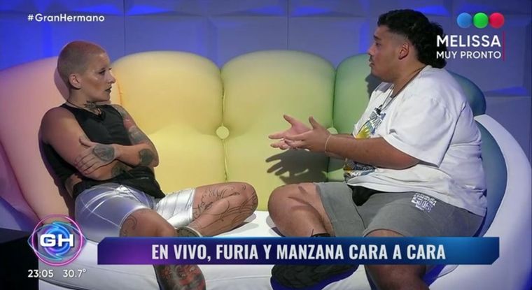 Manzana reveló cómo es la verdadera Furia en la casa de Gran Hermano Federico fue uno de los últimos eliminados del reality Foto: Captura de TV