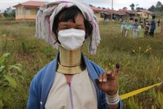 Millones de personas votaron en las elecciones generales de Myanmar que se celebraron el 8 de noviembre del año pasado y en las que el partido de Aung San Suu Kyi salió victorioso. Foto: Getty Images