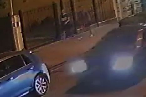 El hecho ocurrió en Las Heras al 300, entre Lazcano y Arenales. Foto: Captura de pantalla