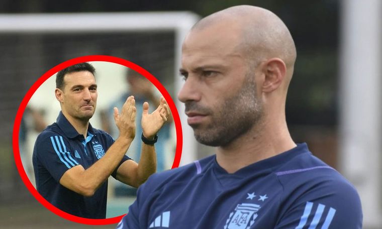 Mascherano habló sobre la influencia de Scaloni para que se quede en el Sub 20.