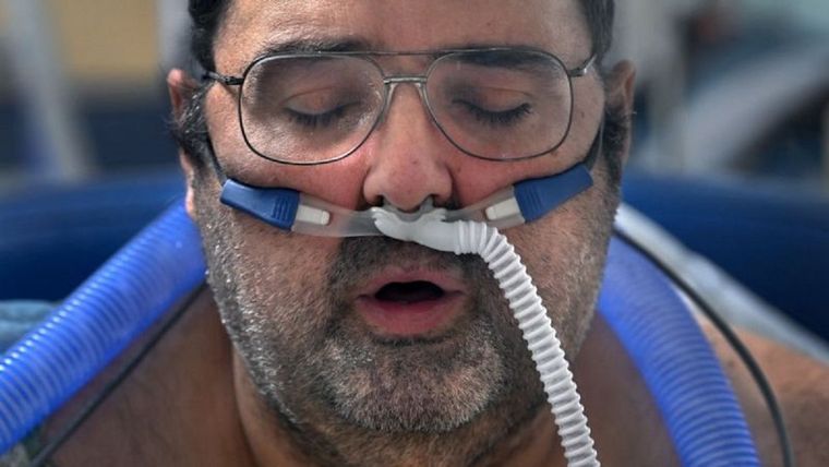 Enfermo de covid-19 en Florida (imagen de archivo). Foto: Getty Images