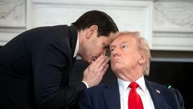 Marco Rubio y Donald Trump promueven las pruebas nucleares de Estados Unidos. Foto Efe