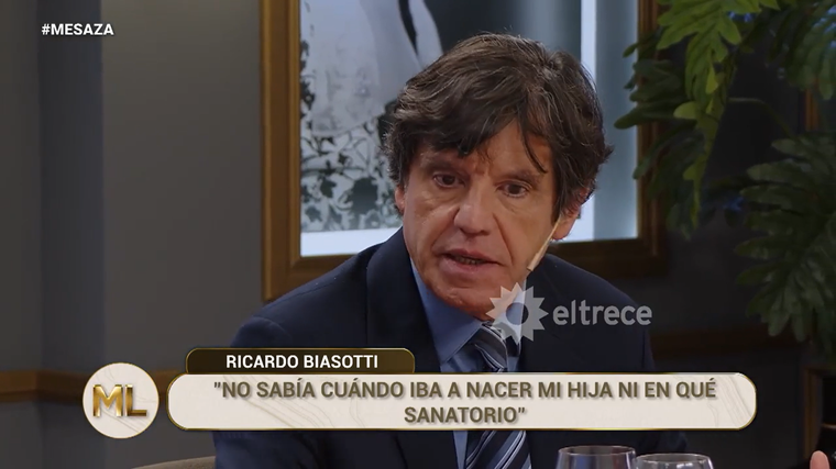 Ricardo Biasotti impactó a todos en la mesa de Mirtha. Ricardo Biasotti impactó a todos en la mesa de Mirtha. 