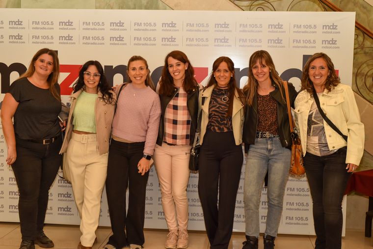 Nuria Jorba, Karina Coloccini, Paula Jiménez, Alejandra Jorba, Natalia Marquesini, Julieta Yrusta y Agostina Scipioni.