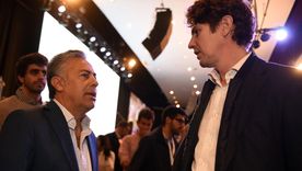 El gobernador Alfredo Cornejo está enfretando en la interna de la UCR al presidente del radicalismo, Martín Lousteau.