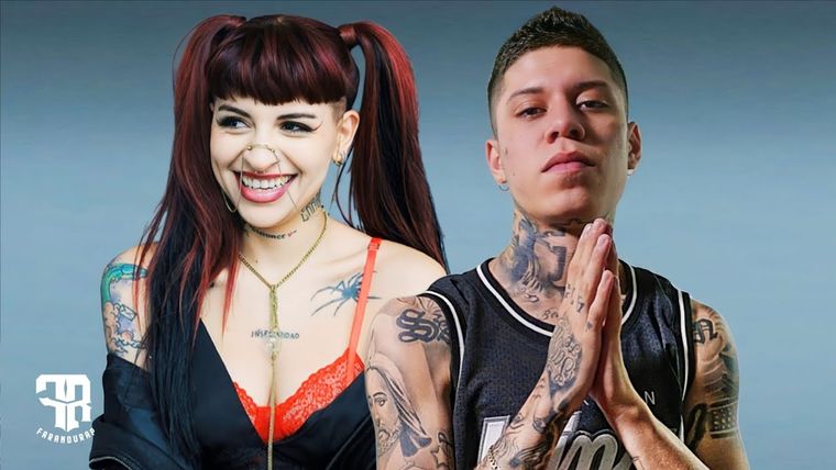 SANTA FE KLAN Y CAZZU LOS ARTISTAS SE UNIERON PARA GRABAR TÚ Y TÚ CON LOS ÁNGELES AZULES Foto: FARANDURAP YOUTUBE