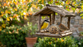 Biodiversidad en el jardín. Fuente: IA Gemini. Biodiversidad en el jardín. Fuente: IA Gemini.