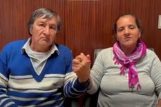 Los papás de Loan. Foto: captura de video.