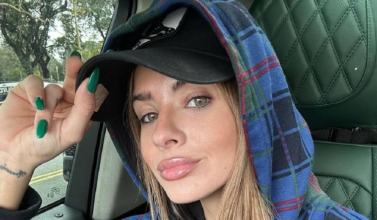 La China Suárez se hizo un cambio de look solo por unas horas.