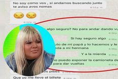 Los chats que comprometen a la hija de Jorge Rial. Foto: Captura de pantalla / América TV