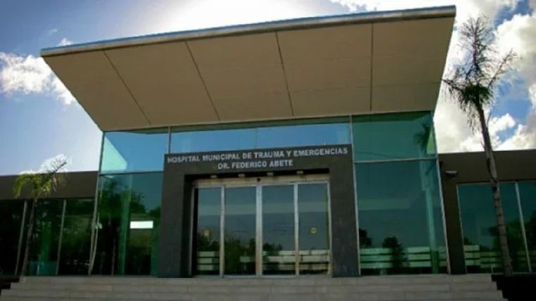 El hospital de Trauma de Pablo Nogués, donde falleció la víctima Foto: NA