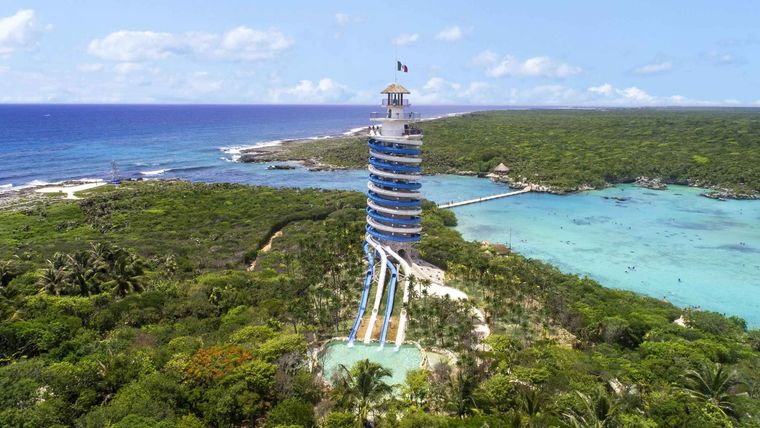 El parque acuático Xel-Há en México es uno de los más visitados por los turistas de todo el mundo Foto: Get Your Guide