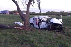 Así quedó uno de los vehículos Foto: NA Así quedó uno de los vehículos Foto: NA