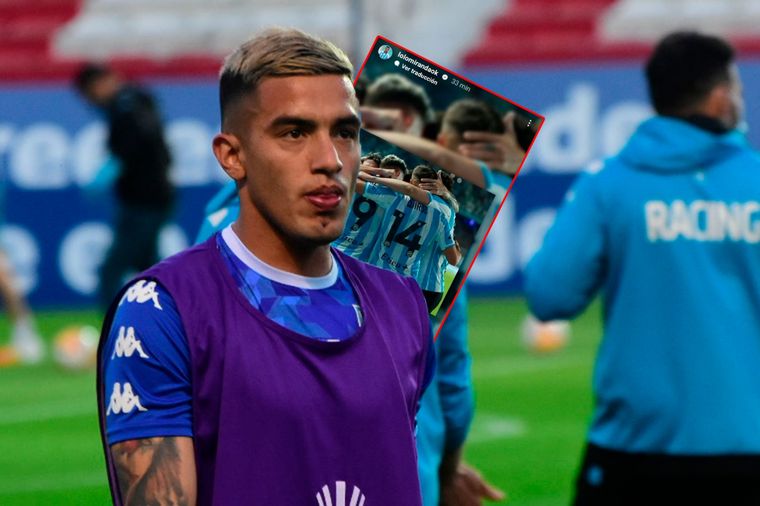 Lolo Miranda y un mensaje para sus compañeros tras ser colgado en Racing.