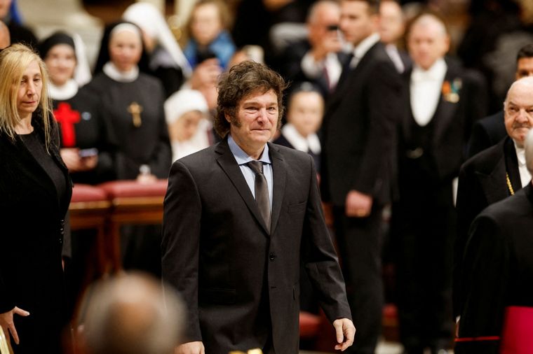 Javier Milei no analiza la posibilidad de convocar a un acto en conmemoración de las víctimas de la última dictadura militar Foto: Noticias Argentinas