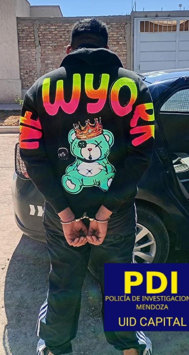 El detenido por el crimen Foto: Ministerio de Seguridad