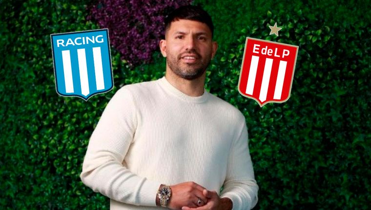 El Kun Agüero opinó sobre la grandeza de Racing y Estudiantes.