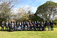 Congresistas estadounidenses, funcionarios y empresarios mendocinos, todos reunidos en Mendoza.&nbsp;