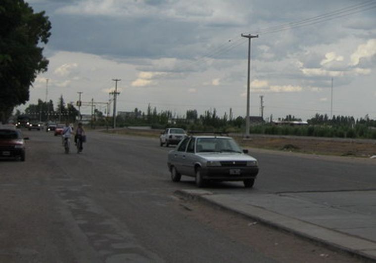 Inicio del carril Costa Canal Montecaseros